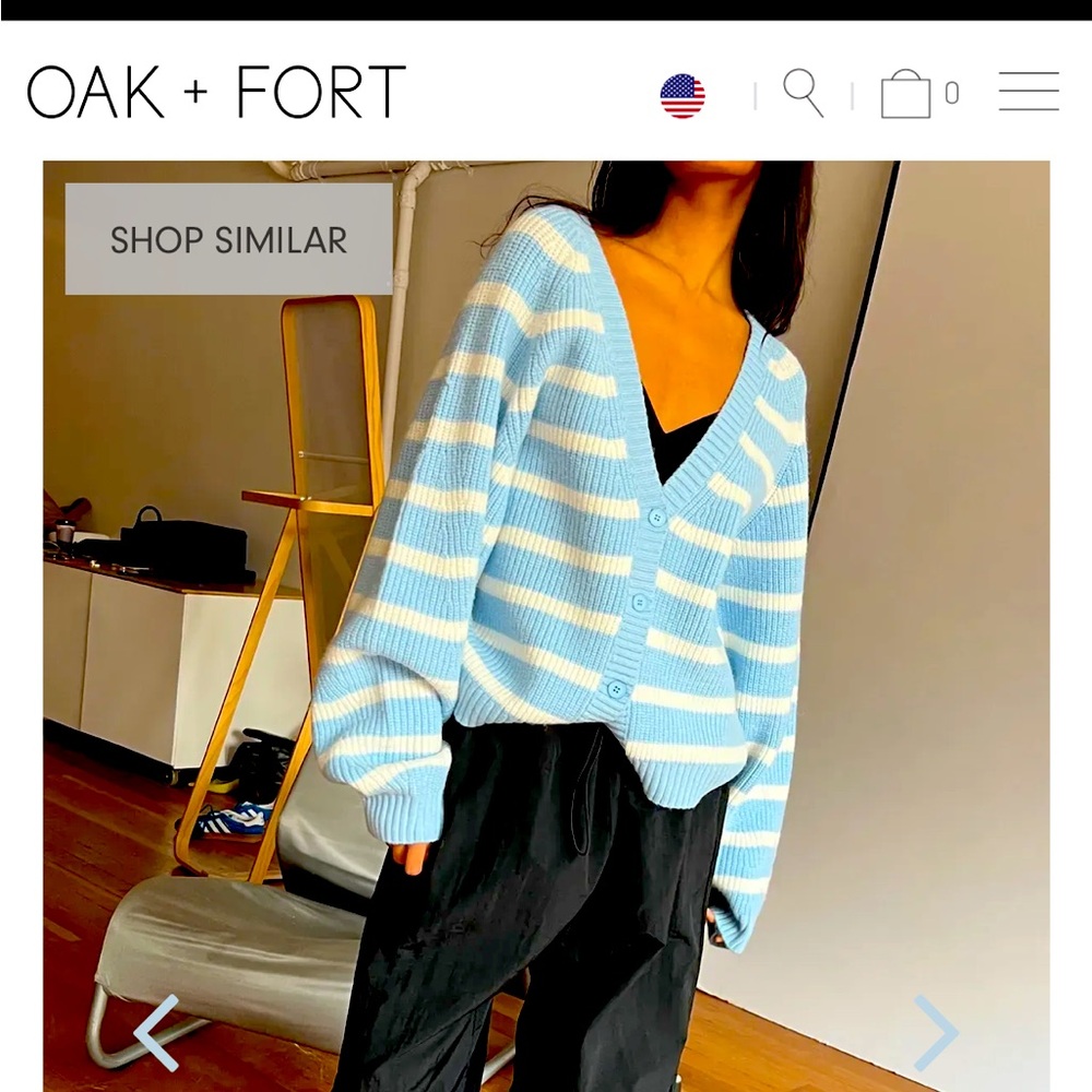 Oversize cardigan